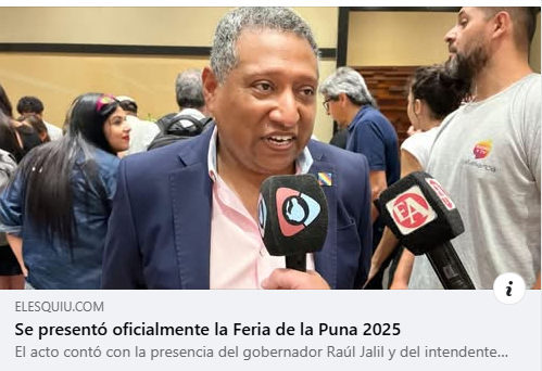 Se presento oficialmente la Feria de la Puna 2025