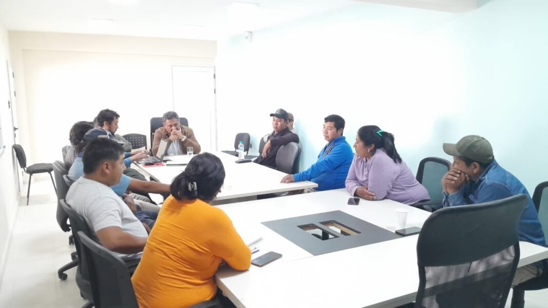 Reunión con proveedores mineros