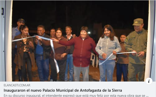 Inauguración Palacio Municipal