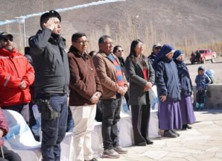 EL MUNICIPIO DE ANTOFAGASTA DE LA SIERRA CONMEMORÓ EL 9 DE JULIO EN LA LOCALIDAD DE ANTOFALLA